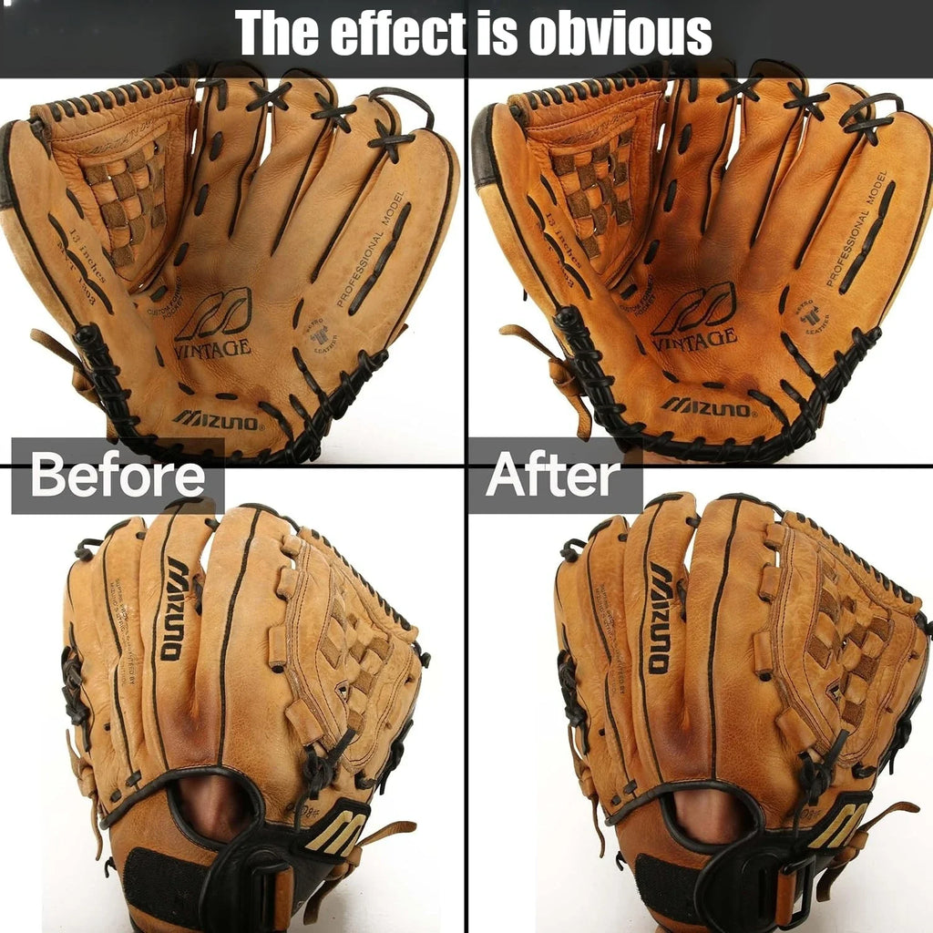 Baseball Glove Conditioner Cream Softens & Preserves Leather Restores Stiff Old Mitts Cleaner For Baseball Softball Accessories Oasis Select