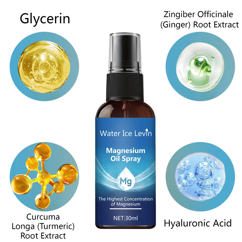 Magnesium Oil Spray face and body skin care essential oil moisturizing massage essential oil Oasis Select