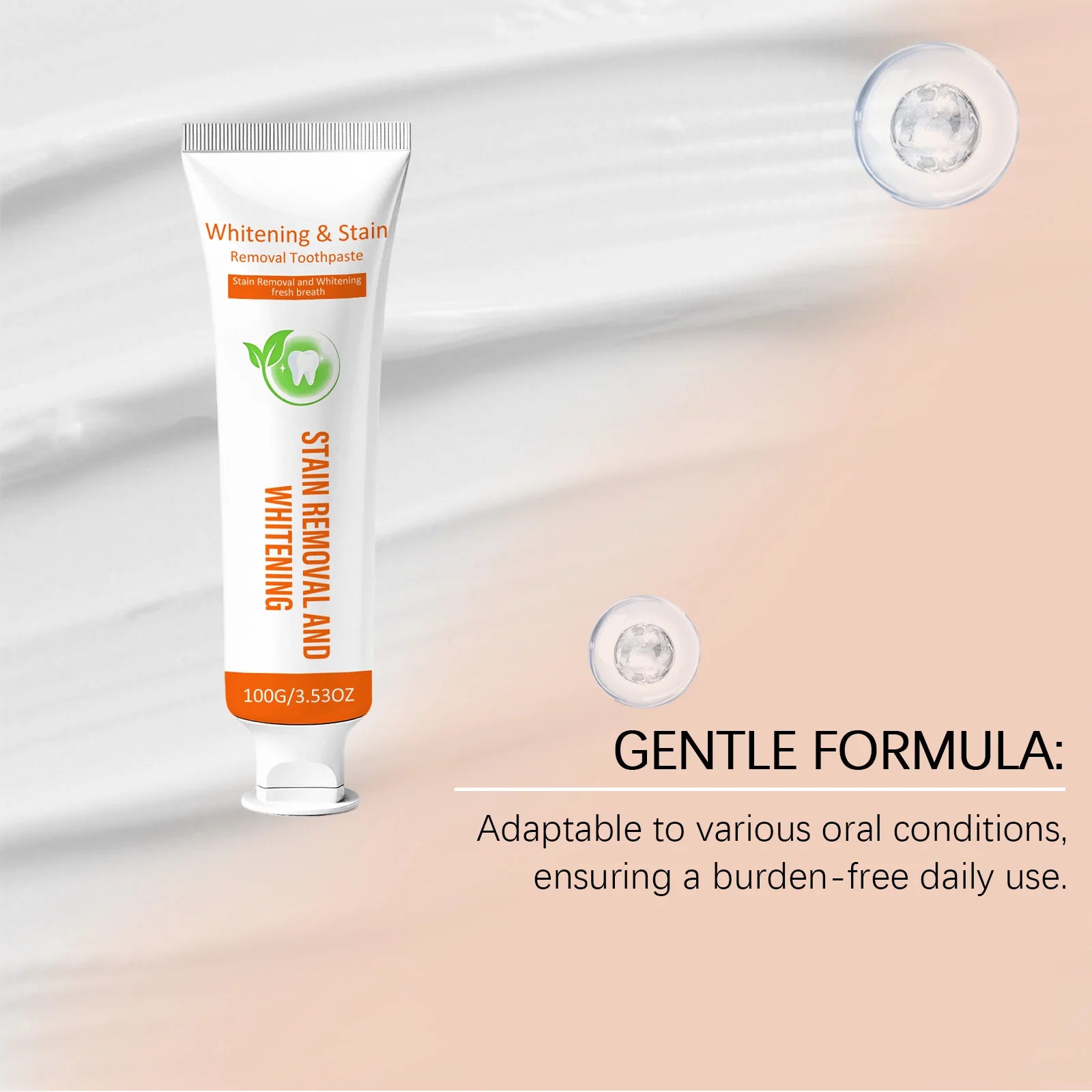 Mild Cleansing ToothpasteCleans teeth for a shiny look.Moisturizes oral cavity, leaving long-lasting fragrance and gentle care. Oasis Select