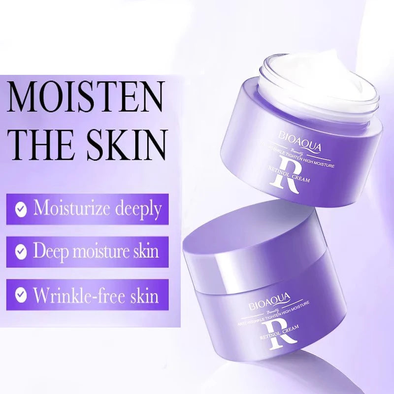 BIOAOUA Retinol Firming Face Cream – Collagen & Brightening