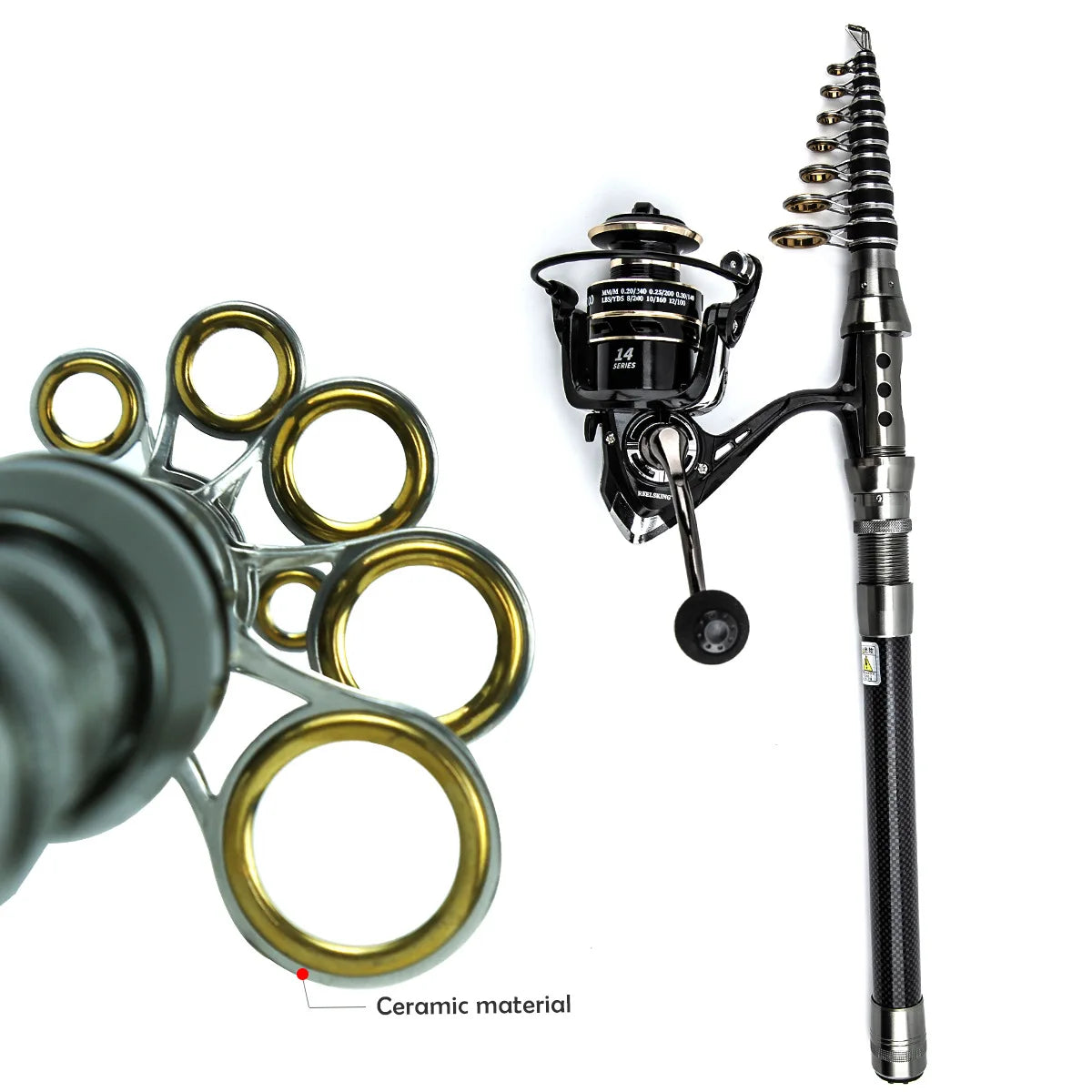 Luya Rod Set Luya Long Throw Perch Throwing Rod Sea Fishing Blackout Fishing Rod Oasis Select