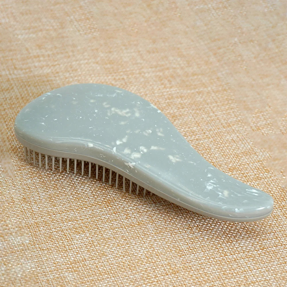 Hair Brush Set – Detangling & Scalp Massage for All Hair Types Hair Detangling Brush Oasis Select SZ31-grey