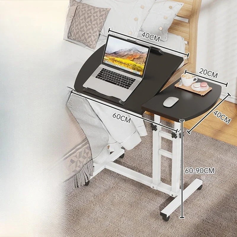 Multi-functional Bedside table removable computer desk bedroom table lifting desk notebook folding table sturdy and durable Oasis Select