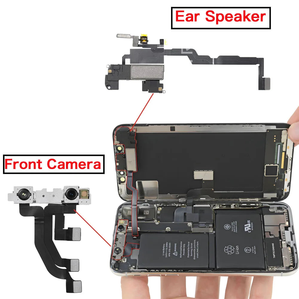 iPhone Earpiece Speaker & Front Camera Flex Cable 7/8/X/XR/XS Max