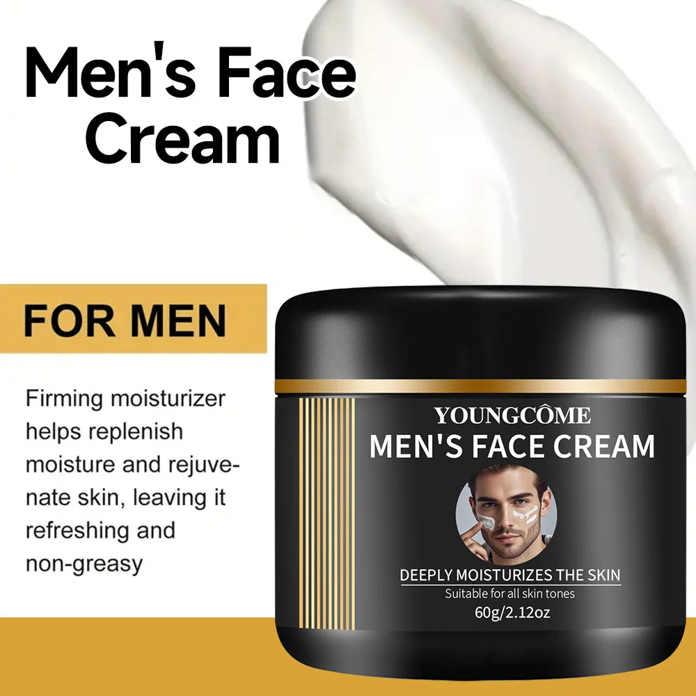 YOUNGCOME Men's Retinol Face & Neck Cream – Firming Moisturizer Men's Face Cream Oasis Select