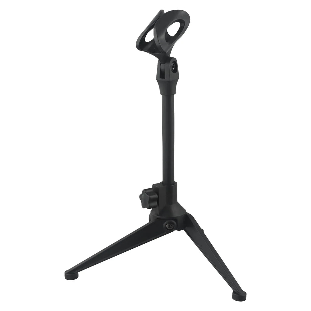Microphone Stands Desktop Tripods Mini Portable Table Stand Adjustable Mic Stand Mic Clip Holder Bracket Lightweight Brackets Oasis Select