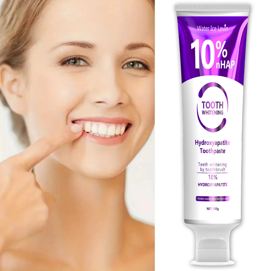 Oxide Teeth Whitening Hydroxyapatite Toothpaste Toothbrush for Whitening Teeth 10% Hydroxyapatite Visible Results Upon First Use Oasis Select