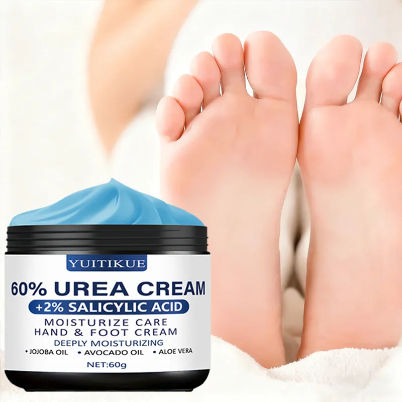 YUITIKUE 60% Urea Foot Cream – Dry Heel Repair 60g