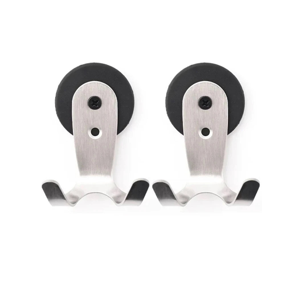 2Pack Stainless Steel Magnetic Hook 75x55x35mm Coffee Handle Holder For Espresso Accessories Stay Securely In Place Oasis Select Silver China Mainland