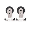 2Pack Stainless Steel Magnetic Hook 75x55x35mm Coffee Handle Holder For Espresso Accessories Stay Securely In Place Oasis Select Silver China Mainland
