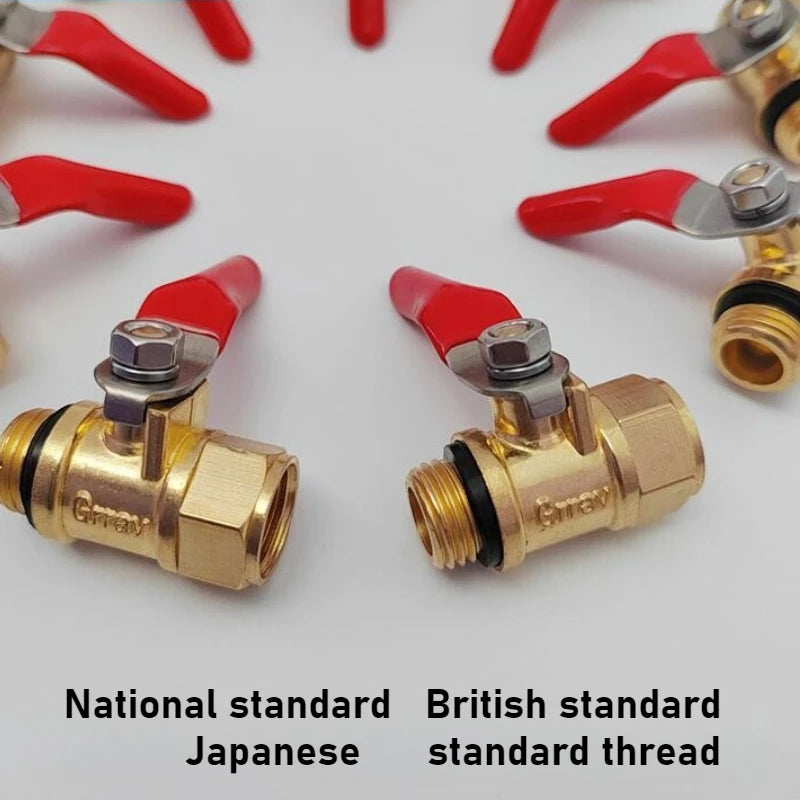 All Copper Valve Agricultural Pesticide Sprayer Ball Valve Switch High-pressure Plunger Pump Power Spray Accessories Oasis Select
