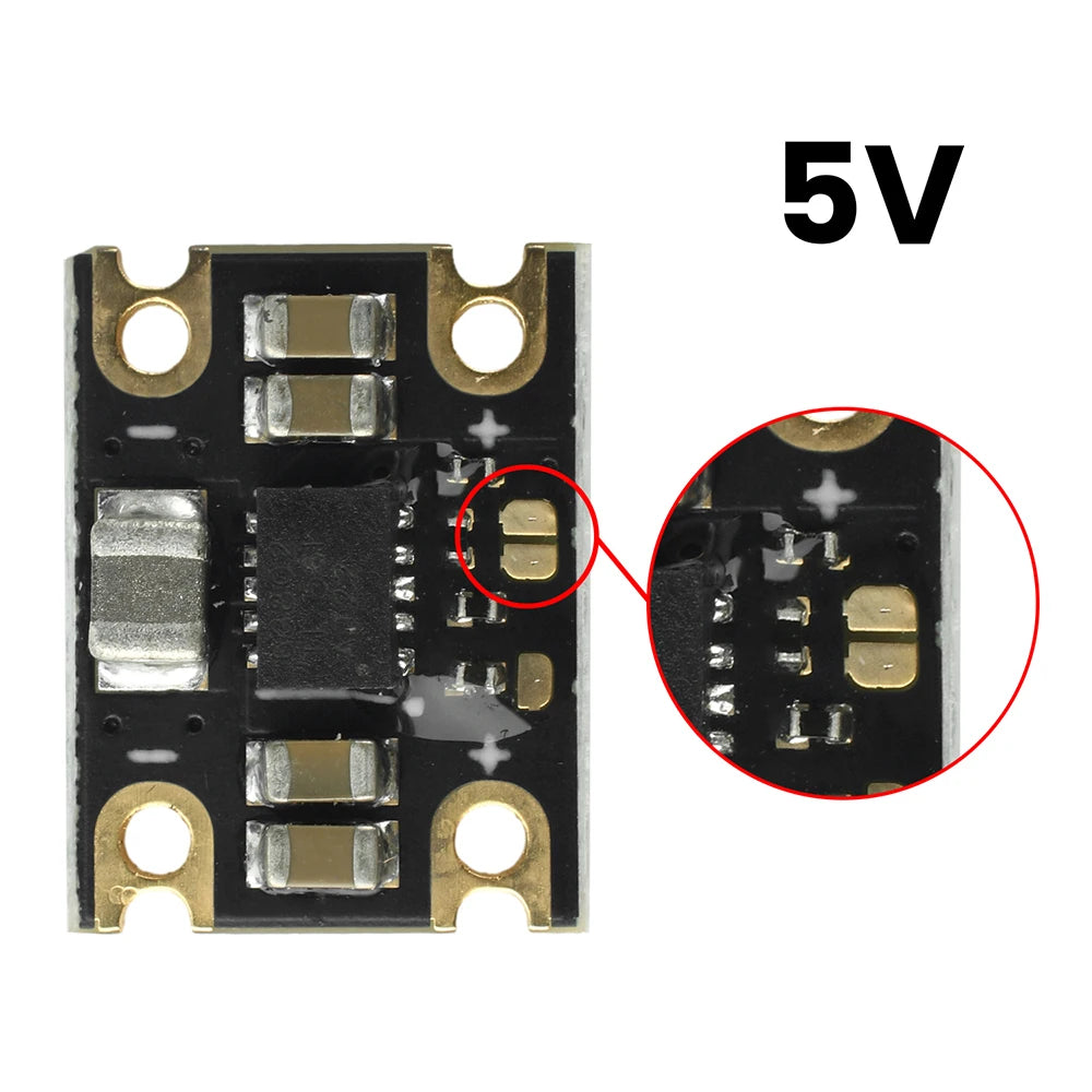 TPS63802 Mini Lithium Battery Buck-Boost Module DC 1.8-5.5V Input 2A/1A 3.3/5V Buck Boost Output Battery Buck Boost Module Oasis Select 5V