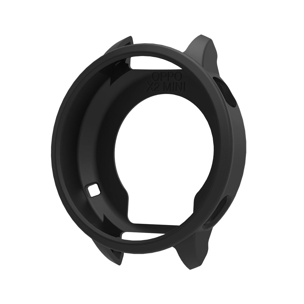 Silicone Case Cover for Oppo Watch X2 Mini – Shockproof Smartwatch Case Oasis Select black OPPO Watch X2 mini