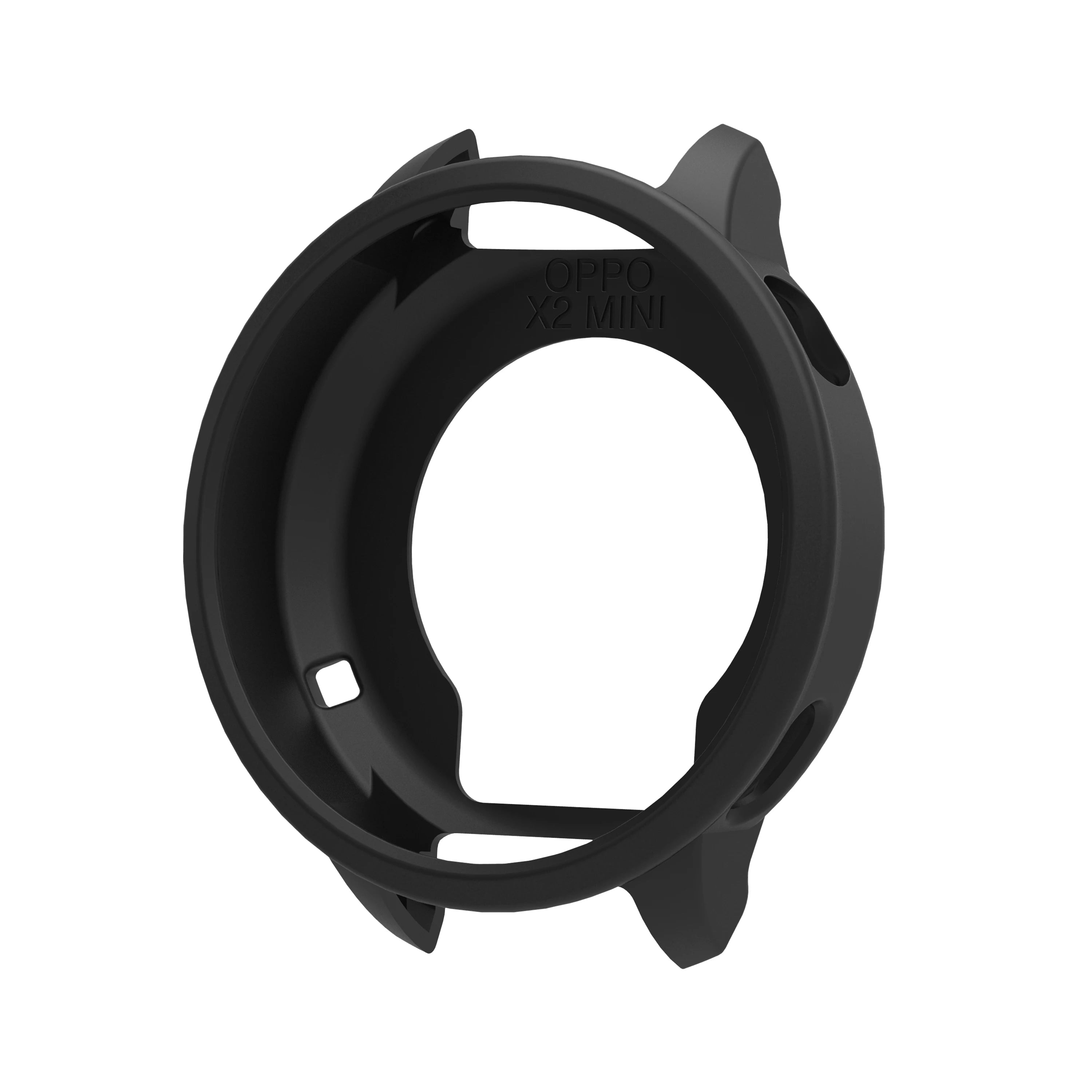 Silicone Case Cover for Oppo Watch X2 Mini – Shockproof Smartwatch Case Oasis Select black OPPO Watch X2 mini