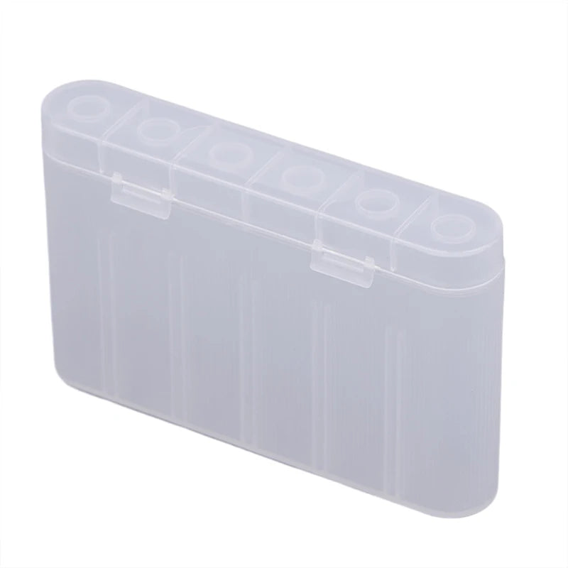 1PC DIY Accessories 6 Slot Waterproof Storage Box For 18650 Batteries Portable Holder Case Protectors Organiser Oasis Select