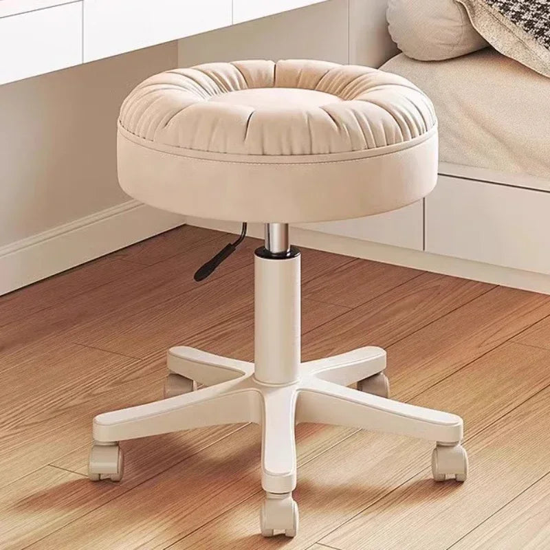 Makeup stool, light luxury high-end women's bedroom, new style dressing stool, modern and simple small-sized nail salon chair Oasis Select