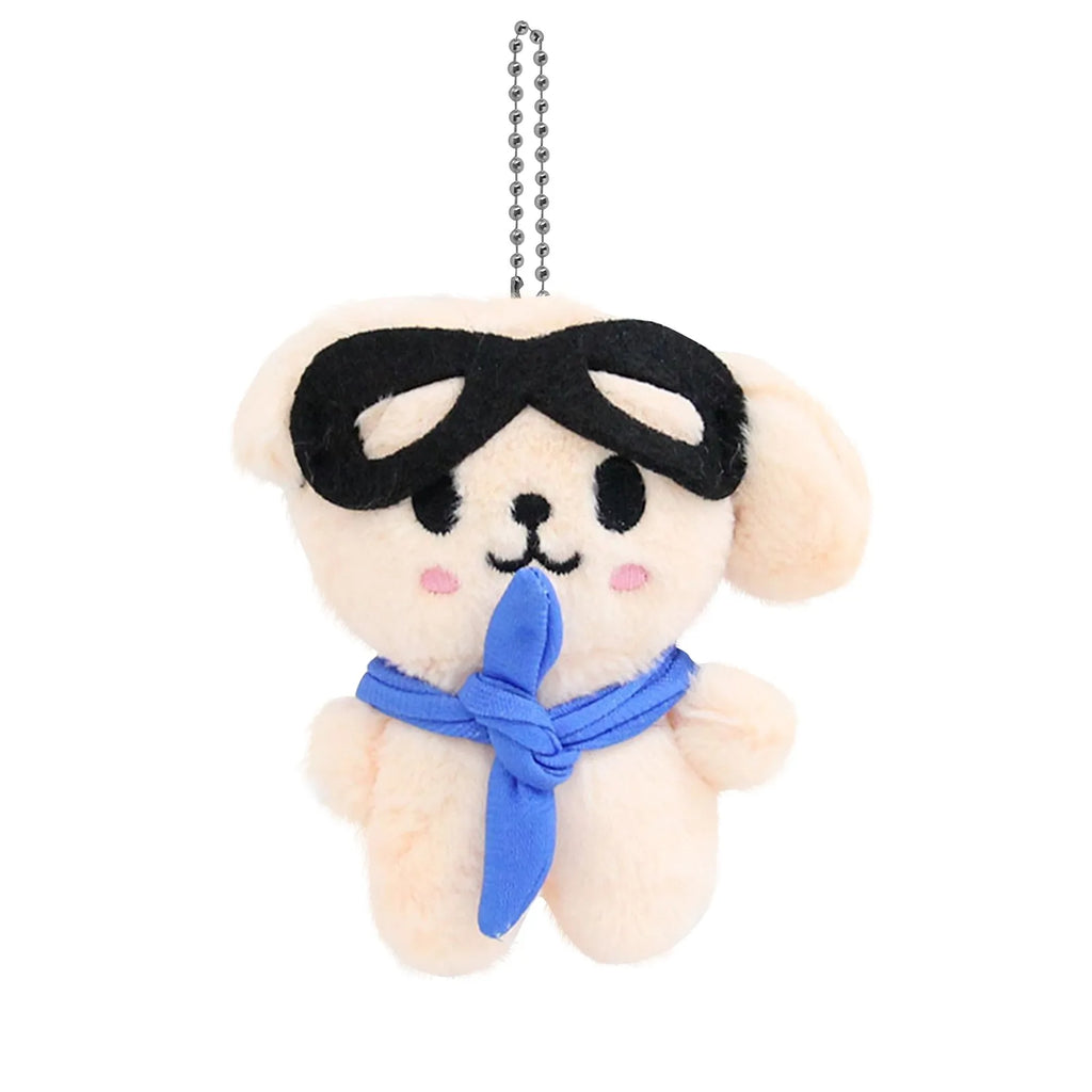 Cute Animal Plush Keychains – Rabbit, Husky & Chicken 6-Pack Plush Animal Keychain Oasis Select F One Size