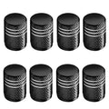 Tire Valve Stem Cap Cover - (4 Pack) Tire Air Caps Metal with Plastic Liner Corrosion Resistant Leak-Proof for Car Motorcycle Oasis Select black 8pcs