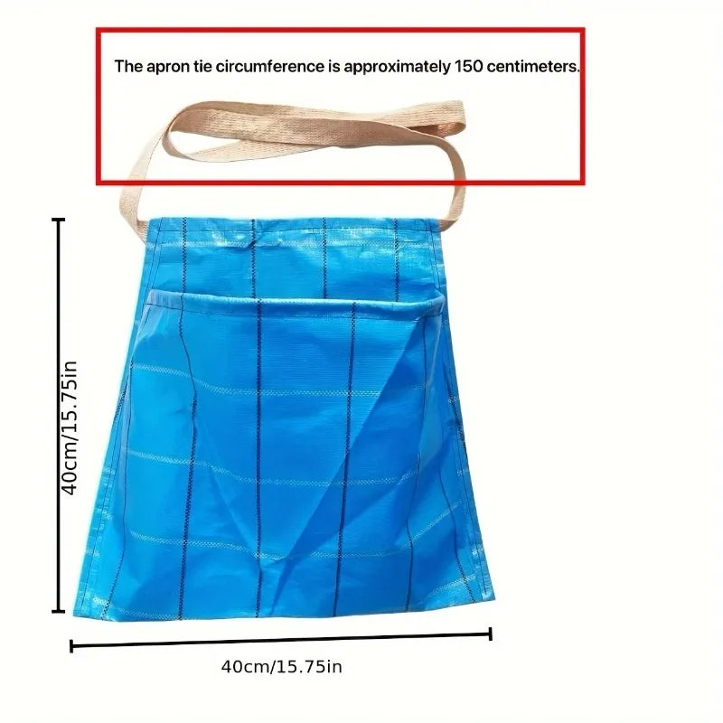 Fruit and Vegetable Picking Apron Agricultural Waist-type Vegetable Picking Bag and Fruit Picking Bag Kitchen Waterproof Apron Oasis Select