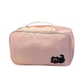Cartoon Underwear & Bra Storage Bag with Zipper | Large Capacity