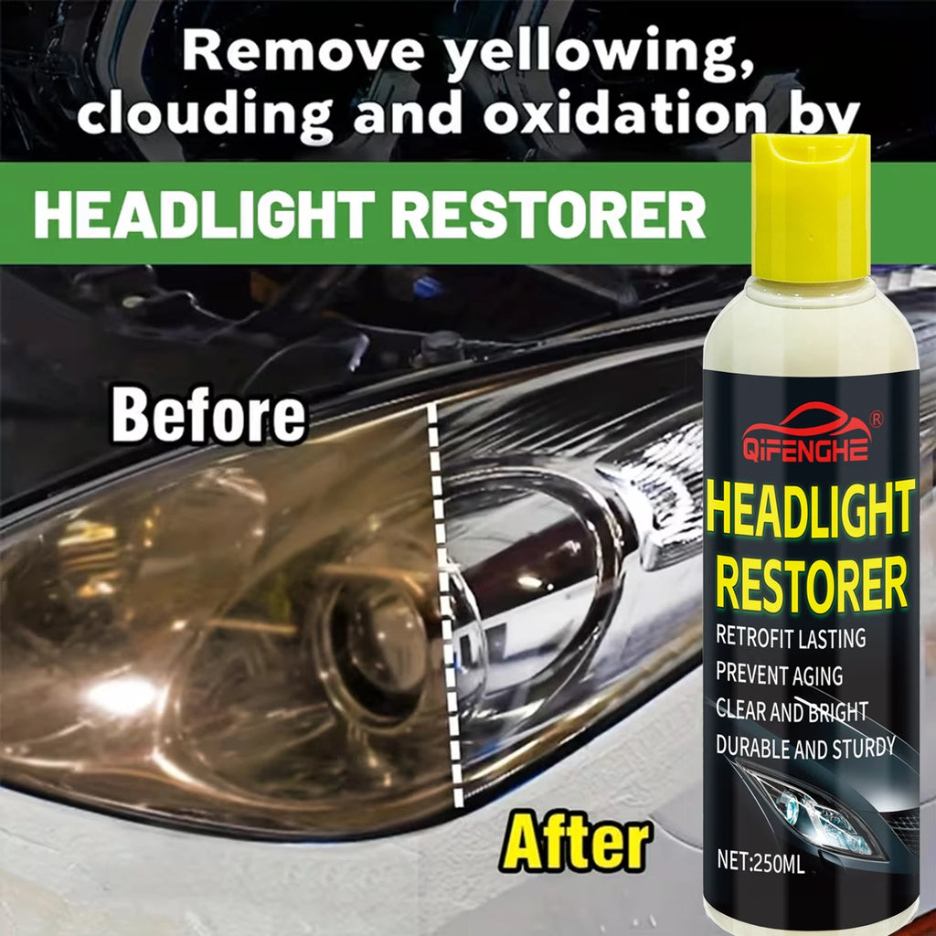 8.5oz Car Headlight Restoration Fluid – Crystal Coating
