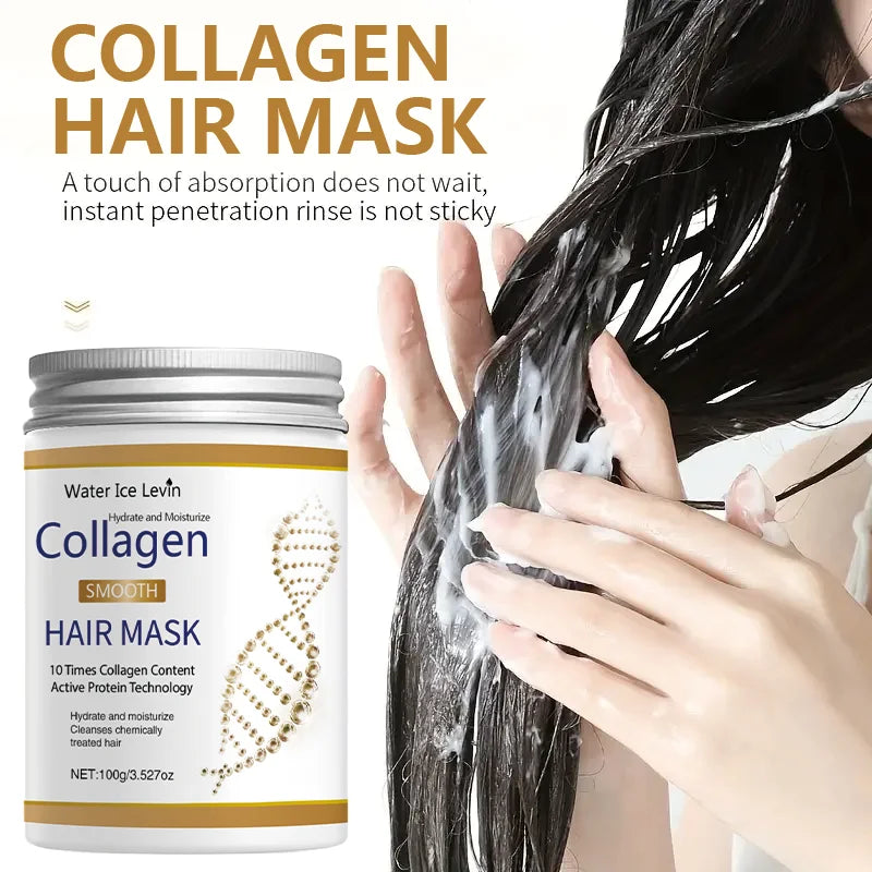Keratin Hair Mask – Collagen & Coconut Oil Deep Conditioner Deep Conditioning Mask Oasis Select