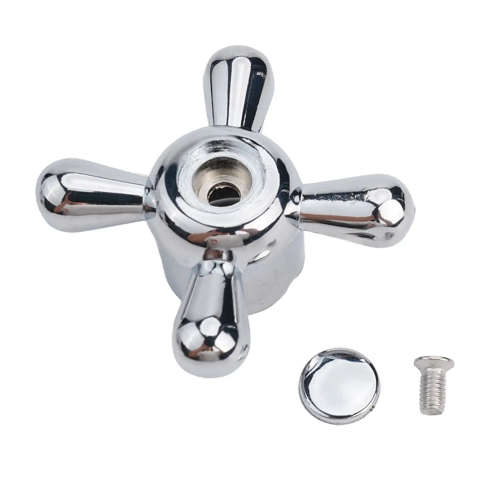 Cross Faucet Handle Knobs – Alloy Replacement Tap Kit 2-Pack Faucet Handle Knob Oasis Select