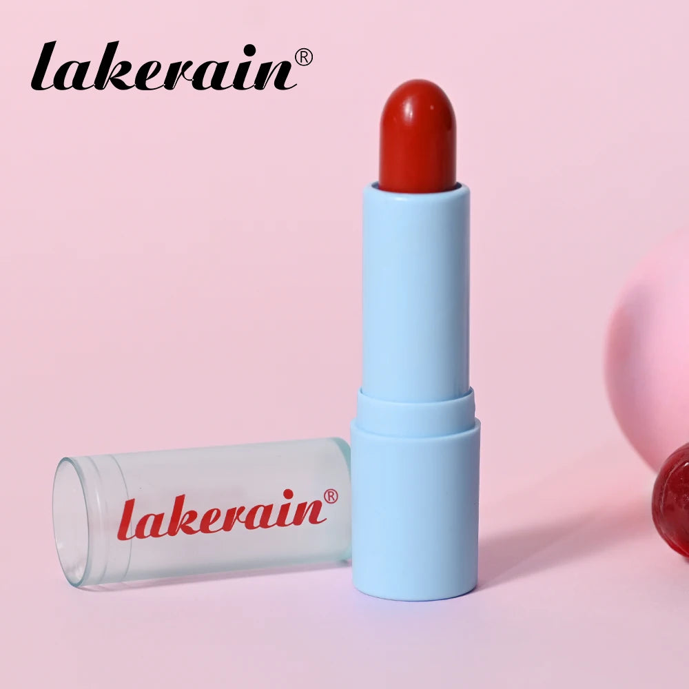 Glass Tinted Lip Balm Light Cherry Red Orange Glow Moisturizing Vegetarian Lip Balm With Bright Clear Color Korea Lip Cosmetics Oasis Select