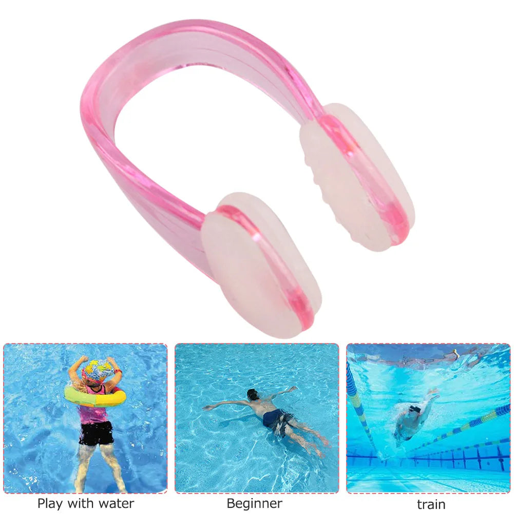 Unisex Swimming Nose Clip Swimming Nose Clip Reusable Environmental Soft Silicone Nose Clip Swim Nose Clip Nose Protector Oasis Select