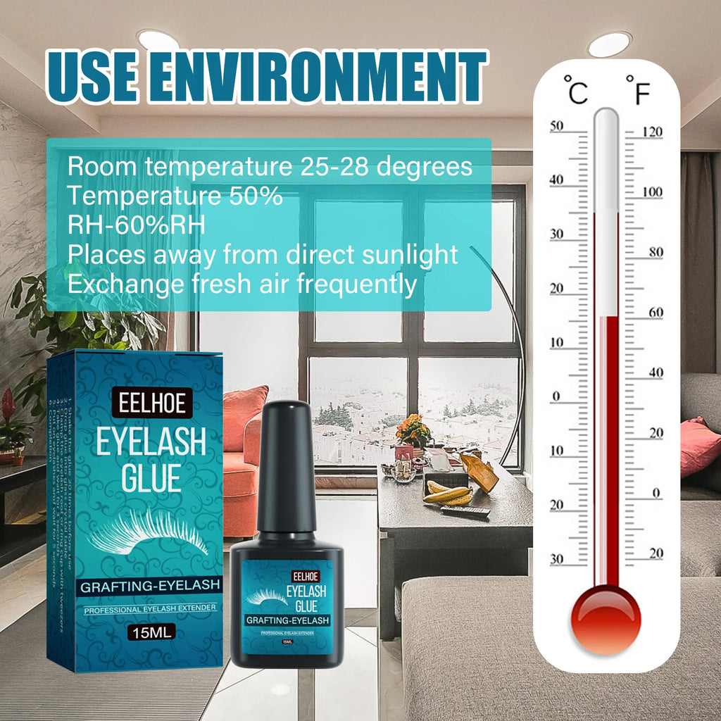 EELHOE Eyelash Glue – Quick Dry, Low Irritation Lash Adhesive Eyelash Adhesive Oasis Select