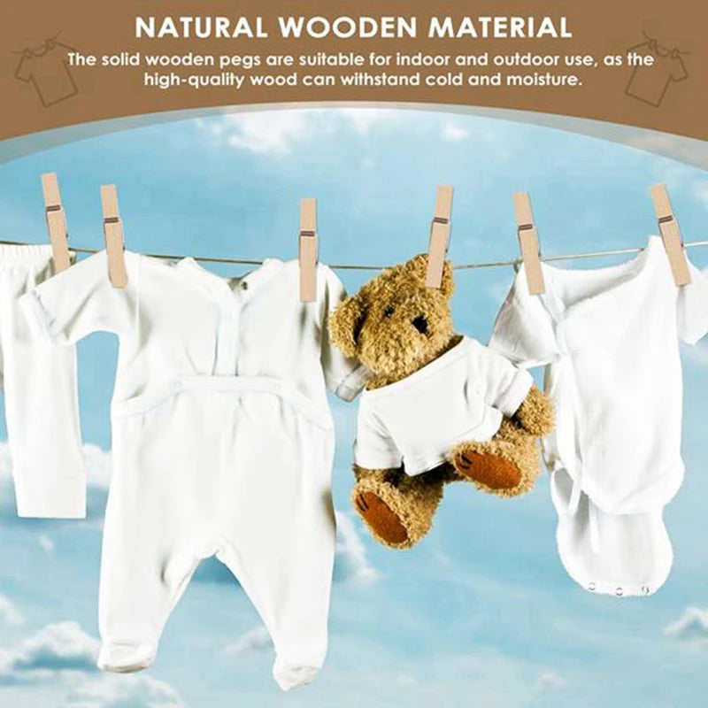 WISH Handy Laundry Clothespin Bag, Semi-Closed Canvas Clothespin Storage Hanger Bag, Hanging Storage Organizer Laundry Oasis Select