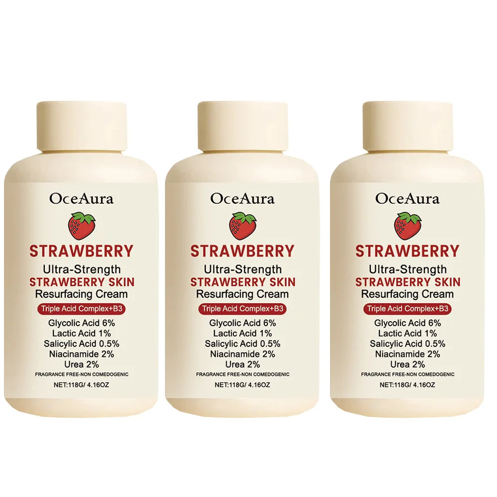Strawberry Extract Rich Moisturizing Cream 118g – Deep Hydration