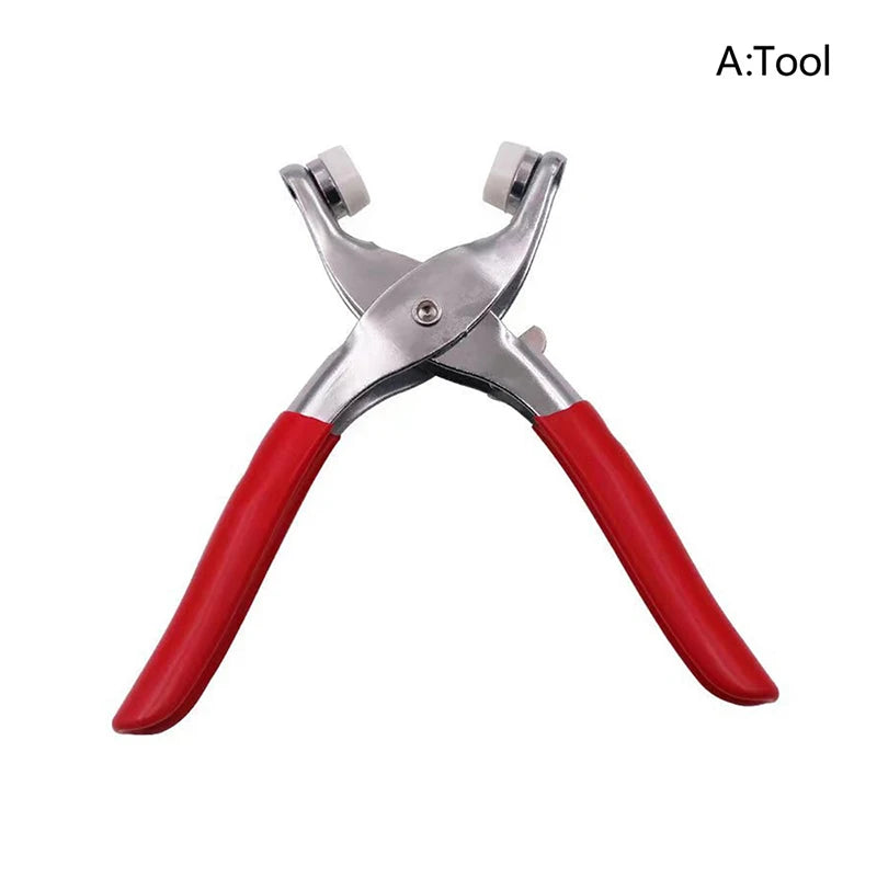 Sets Snap Fasteners Kit Tool, Metal Snap Buttons Rings with Fastener Pliers Press Tool Kit for Clothing Sewing Oasis Select A