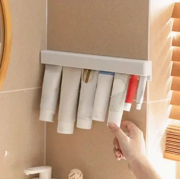 Hand Cream Storage Rack Multiple Compartment Cosmetics Sorting Box Facial Cleanser Holder Large Capacity Bathroom Organizer Oasis Select 1pc