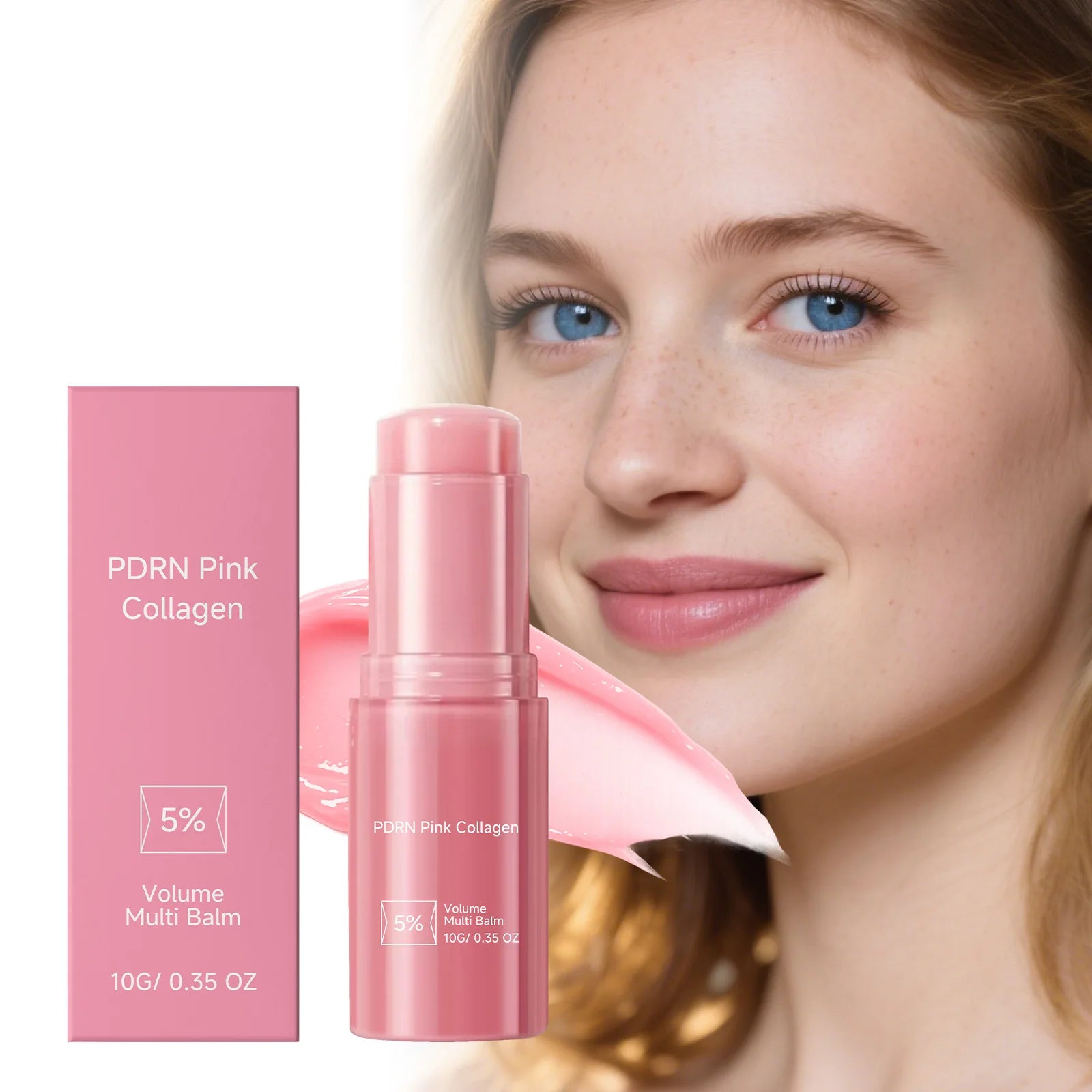 PDRN Collagen Multi Balm Revitalize Skin Improve Wrinkles Reduce Dryness Repair Skin Barrier Smooth Fine Lines Hydrating Stick Oasis Select