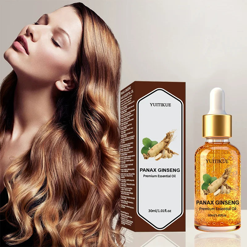 YUITIKUE Ginseng Hair Oil – Biotin, Rosemary & Batana Oil 30ml