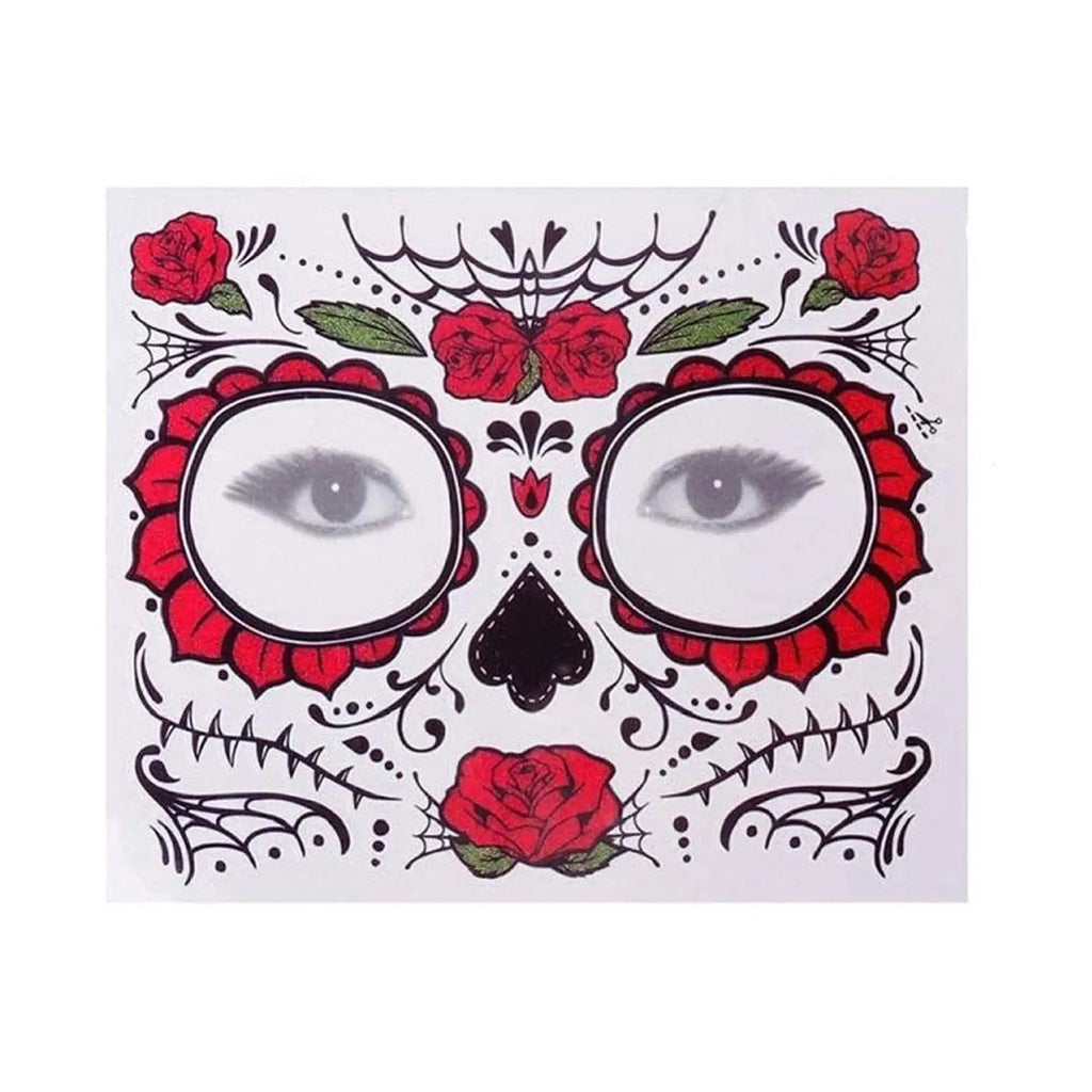 Halloween Theme Face Jewels Rhinestones Temporary Crystal Stickers Face Gems Self- Adhesive Glitter Jewel Tattoo Sticker Makeup Oasis Select N