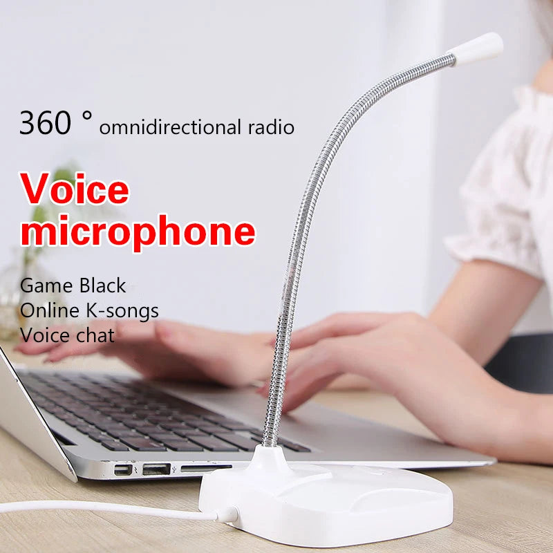 New 3.5MM Jack USB Computer Microphone Hi-fi For High Fidelity Video Conference Speech Vlog Noise Cancelling Mic Professiona Oasis Select
