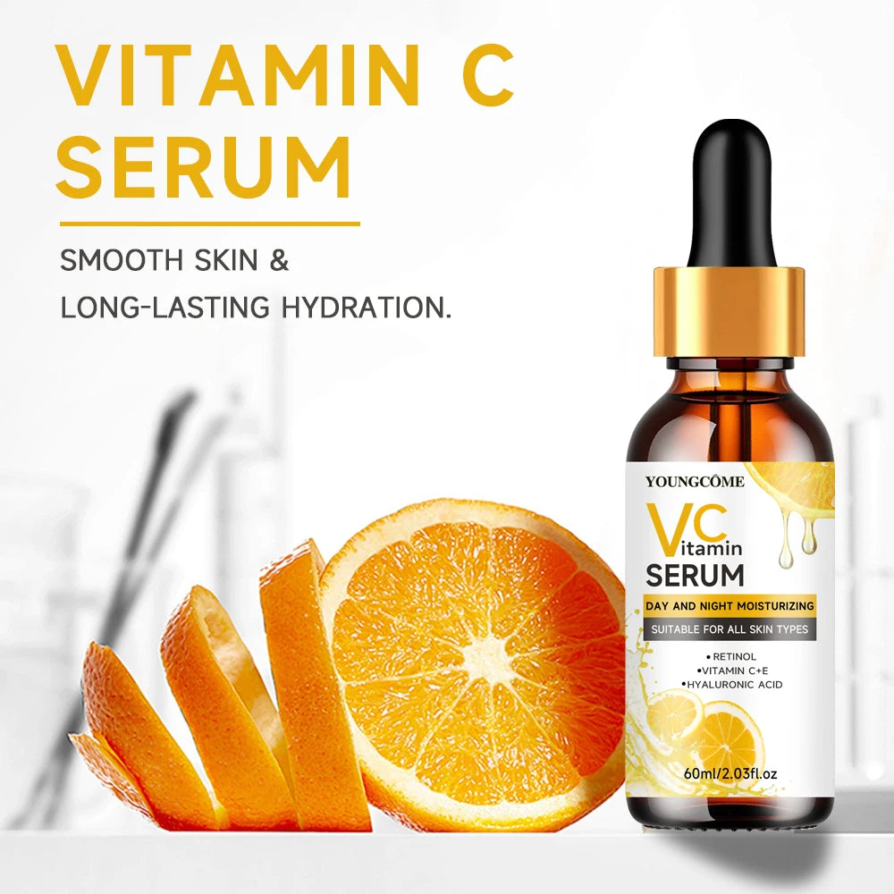 YOUNGCOME Vitamin C & Hyaluronic Acid Face Serum 60ml Vitamin C Face Serum Oasis Select
