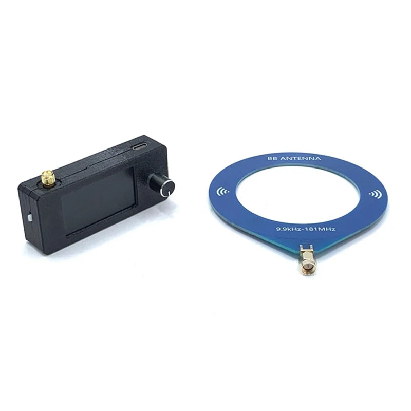 WISH 9.9Khz-181Mhz SMA Interface Mini Loop Antenna Pocket Size SI4732 Radio, Receiver,Mini Radio,9.9Khz-181Mhz Receiver Oasis Select