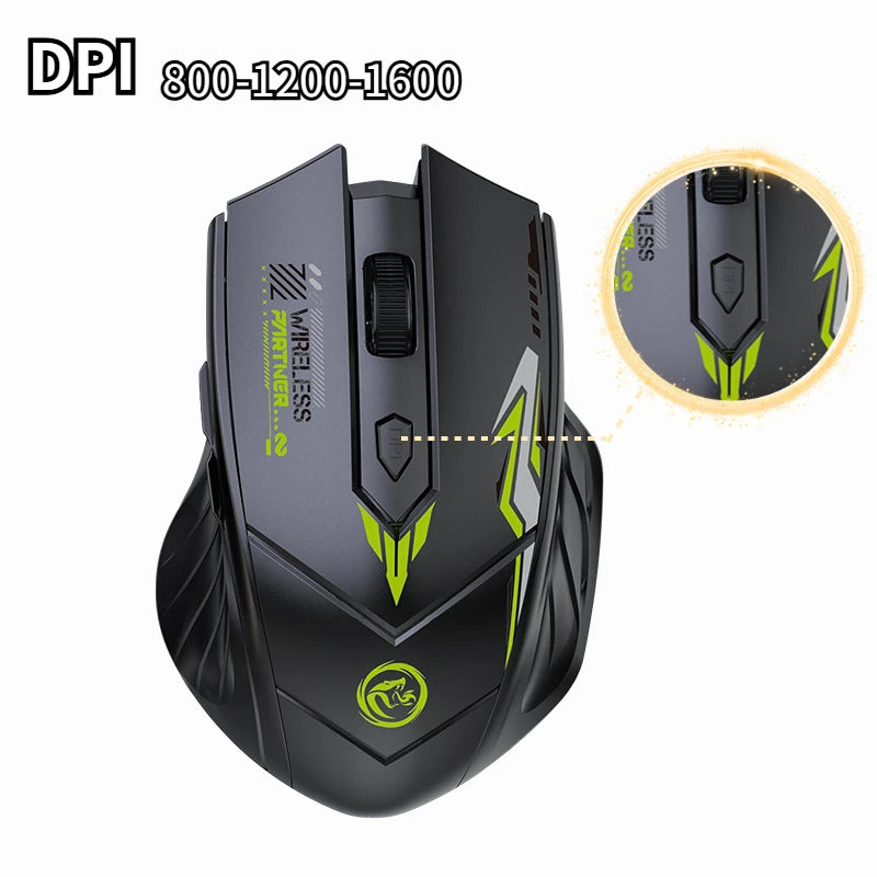 Bluetooth 5.4 Mouse Dual-Mode 2.4G Wireless Mouse 6 Buttons Gaming Mouse Office Silent Mice Rechargeable Mouse For PC Laptop Oasis Select
