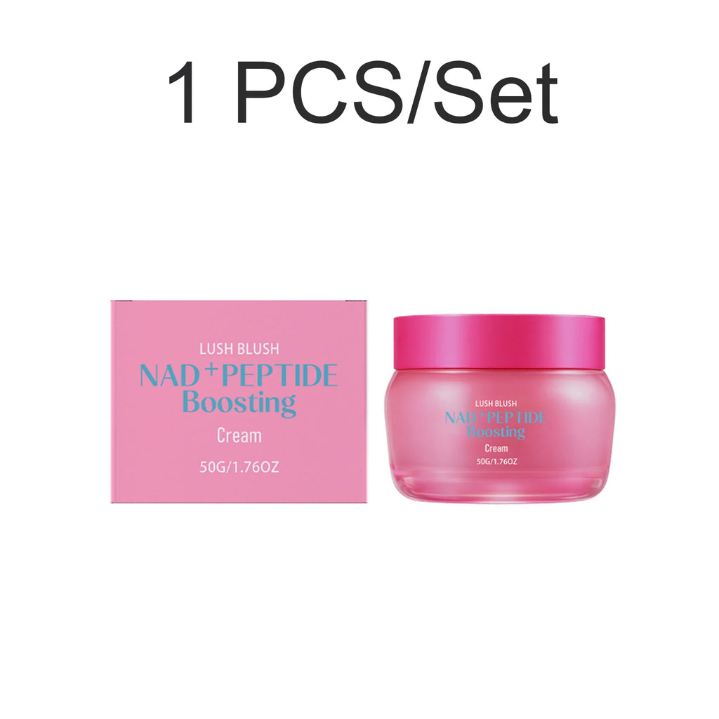 50g NAD+ Peptide Cream Face Moisturizer Firming Lifting Smooths Fine Lines Hydrating Brightening Skin Barrier Glowing Skin Oasis Select 1 PCS