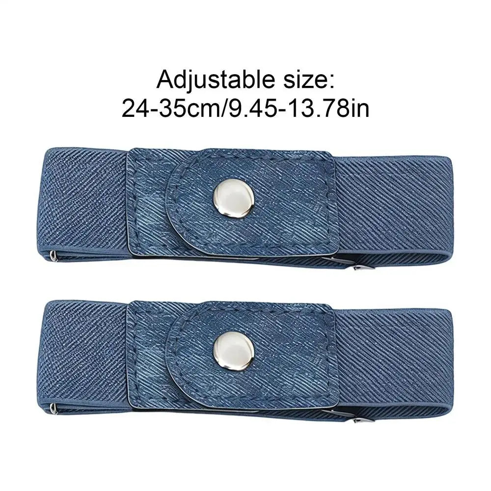 No Buckle Elastic Belt – Invisible Waist Band for Men & Women