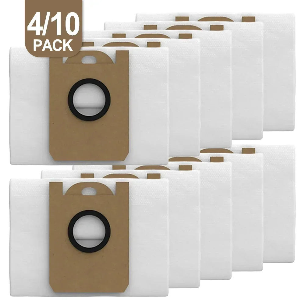 4PACK/10PACK Dust Bags Disposable Dust Bag 3.5 Liter Disposable Dust Bag For BObsweep Dustin And For Orb-I Efficient Filtration Oasis Select