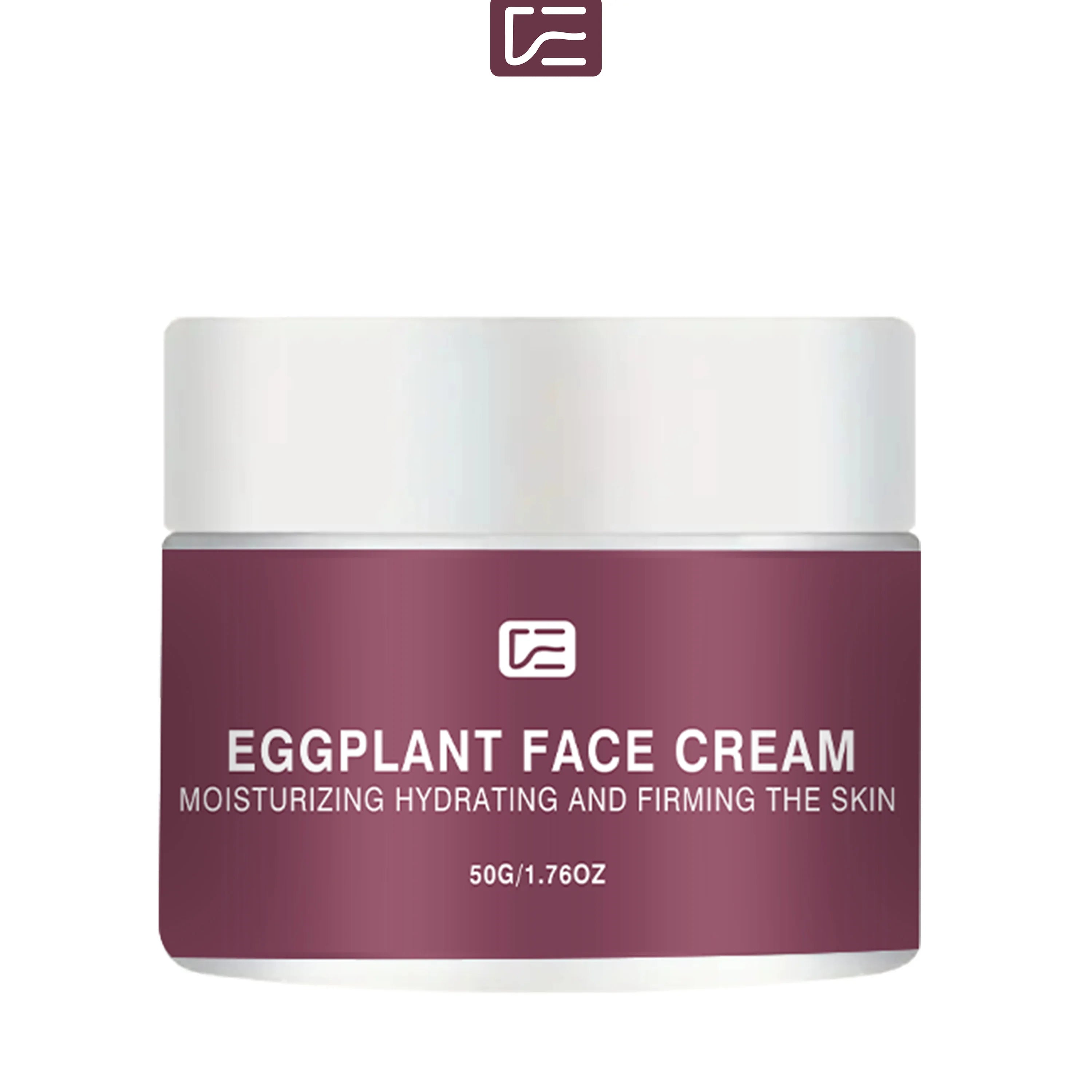 Veérenae Eggplant Face Cream – Oil-Free Pore-Minimizing Moisturizer