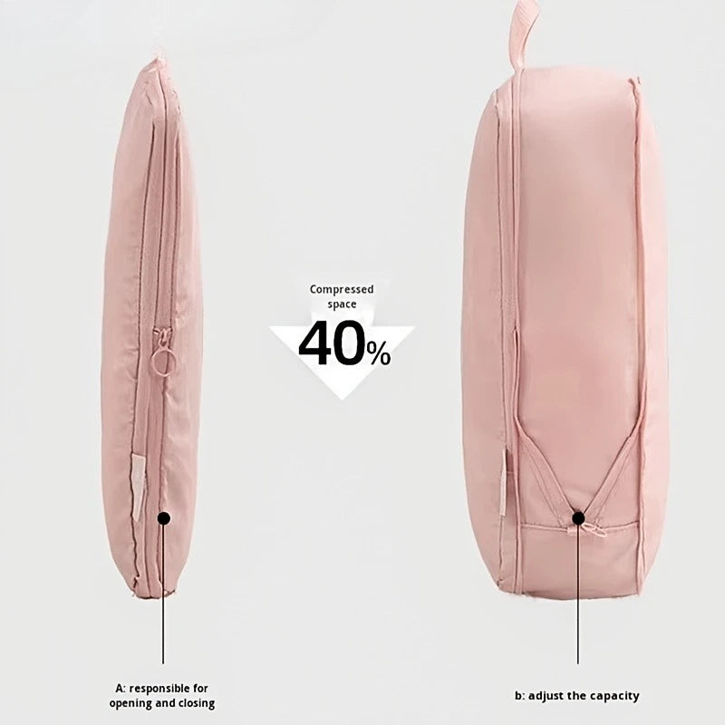 Compression Storage Bags for Travel,Large Capacity Space Saver Bags for Down Jackets, Vacuum Seal Bags for Camping, Moving, Dorm Oasis Select