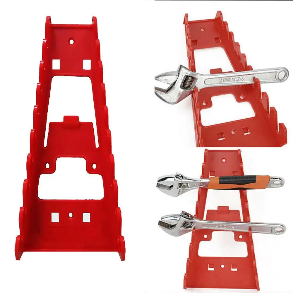 Wrench Organizer Tray | Plastic Spanner & Socket Rack Holder Tool Organizer Tray Oasis Select
