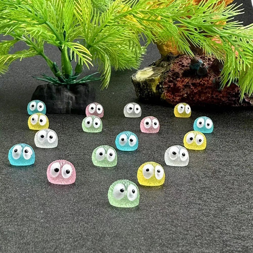10-Pack Glowing Miniature Fairy Garden Figurines | Luminous Sprites Miniature Garden Figurine Oasis Select