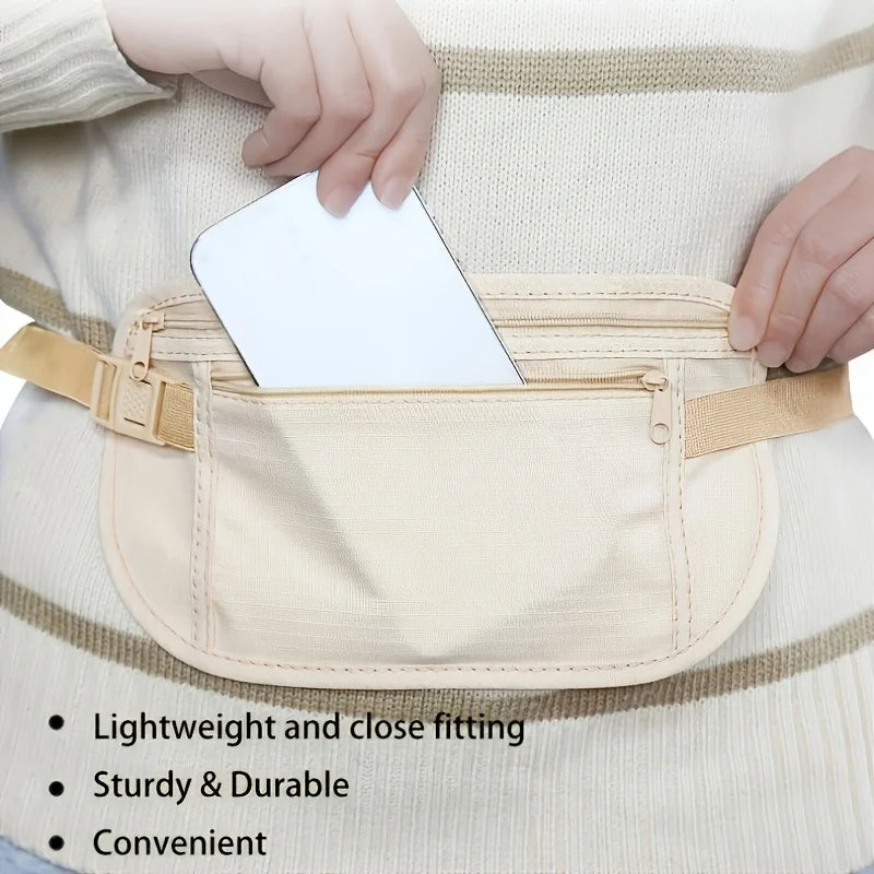 2pcs Ultra-thin Invisible Waist Bag, Close Fitting Sports Waist Bag, Versatile Close Fitting Anti Light Leakage Phone Bag Oasis Select