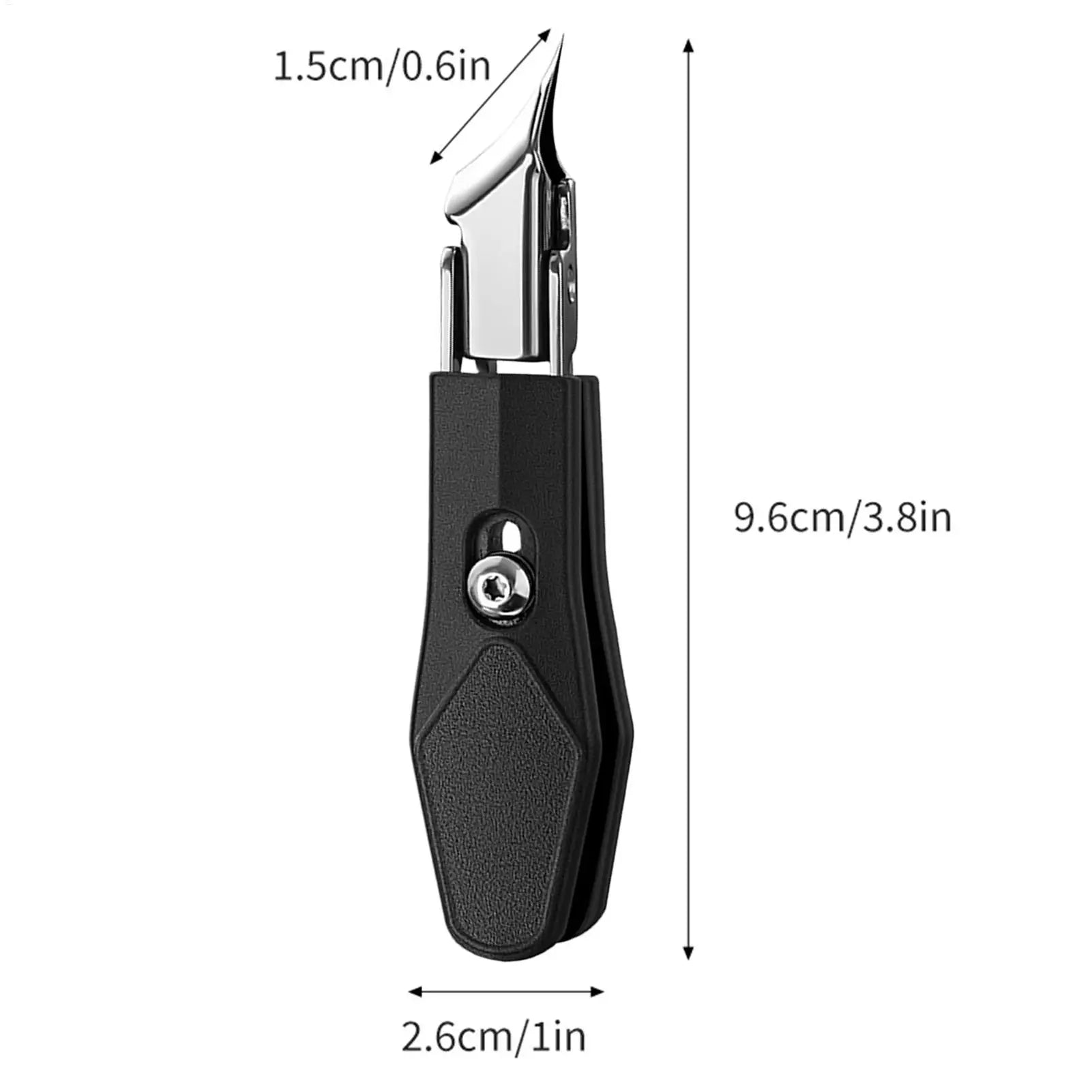 Curved Nail Clippers Diagonal Nail Clipper Precision Cutter Remover Trimmer Grooming Tool for Seniors Professional Travel Home Oasis Select